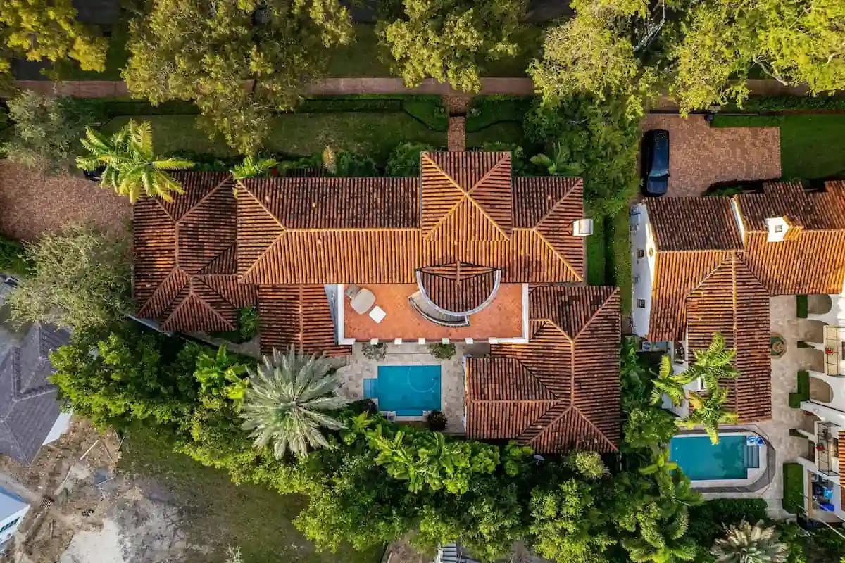 villa view top