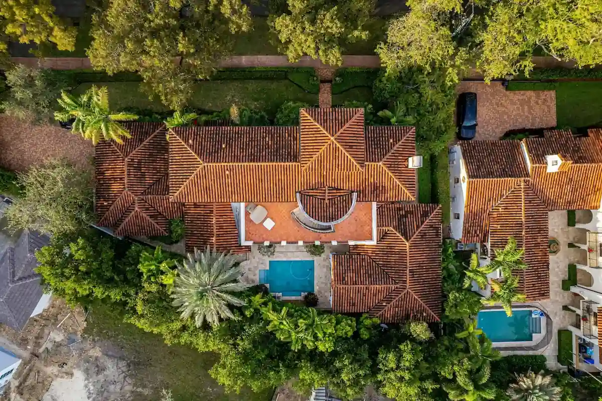 villa view top